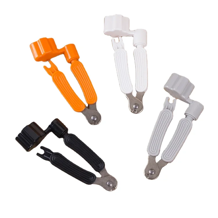 3-in-1 Guitar String Winder Tool | String Cutter, Peg Puller & String Winder